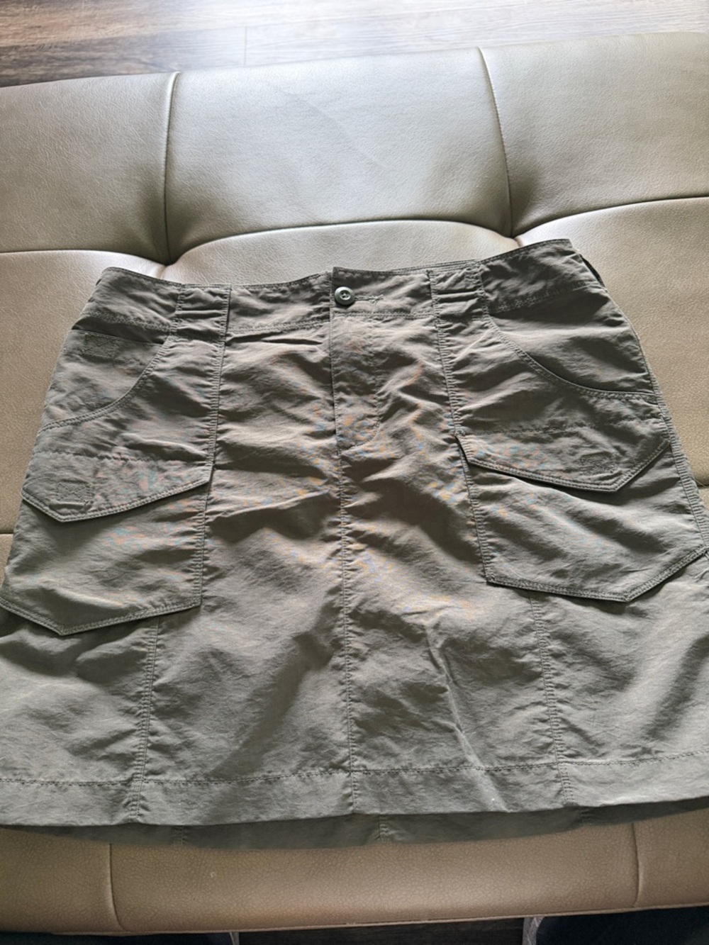 Eddie Bauer cargo skirt size 6 EUC